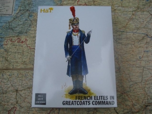 HäT.9311  Napoleonic French Elites in Greatcoats Command